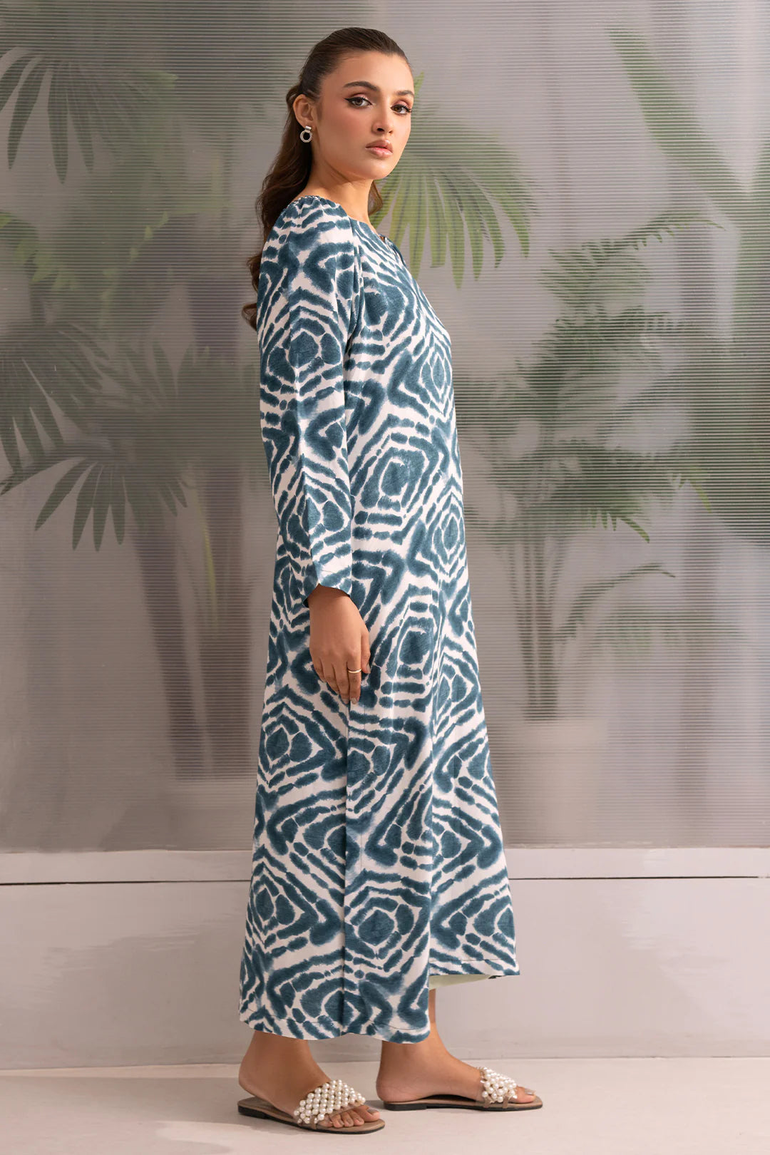 Irish Blue Dress – Most Stylish Western Outfit in Pakistan