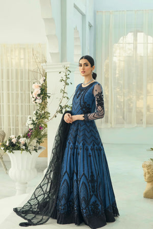 Leana Embroidered Pret – Cotton Net Ensemble