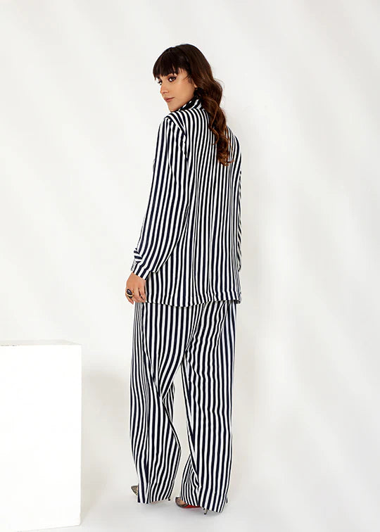 Monochrome Voyage Set – Trendy western dresses women