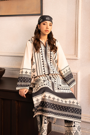 Moonlight Cambric Fabric Unstitched 3Pc