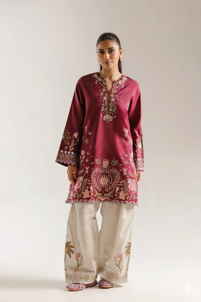 Mulberry Bloom Co-Ord Set