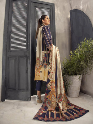 N10 Unstitched Khaddar 3 Piece