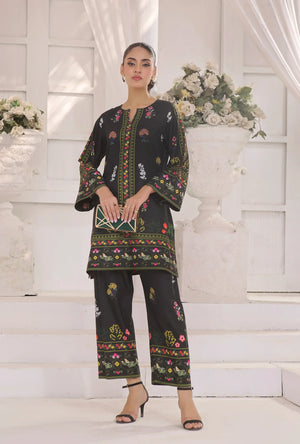 Noiré Lawn Frock Design – Elegant Co-ord Ensemble