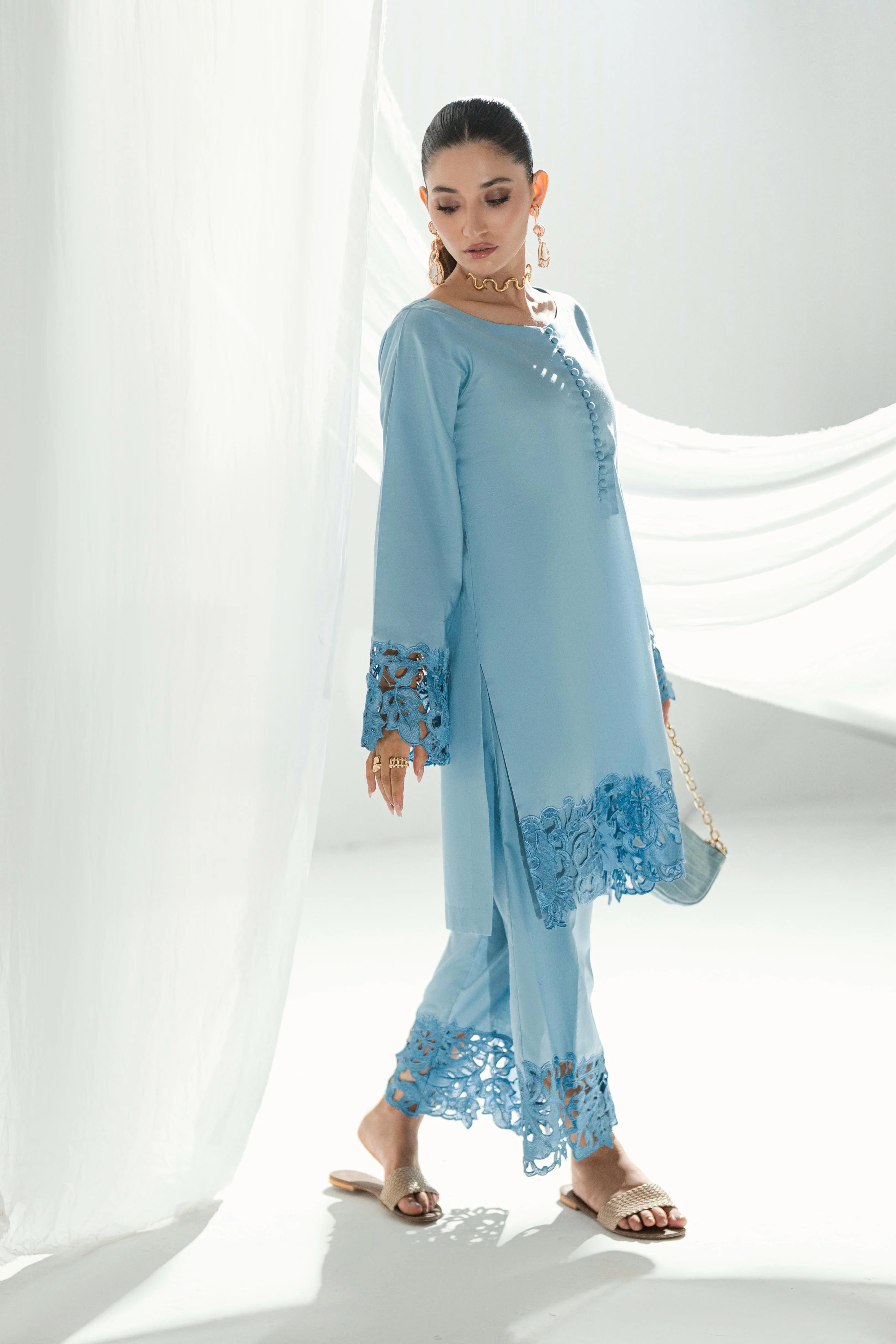 SF 246 – Co Ord Sets Women (Lawn Pret 2PCs)