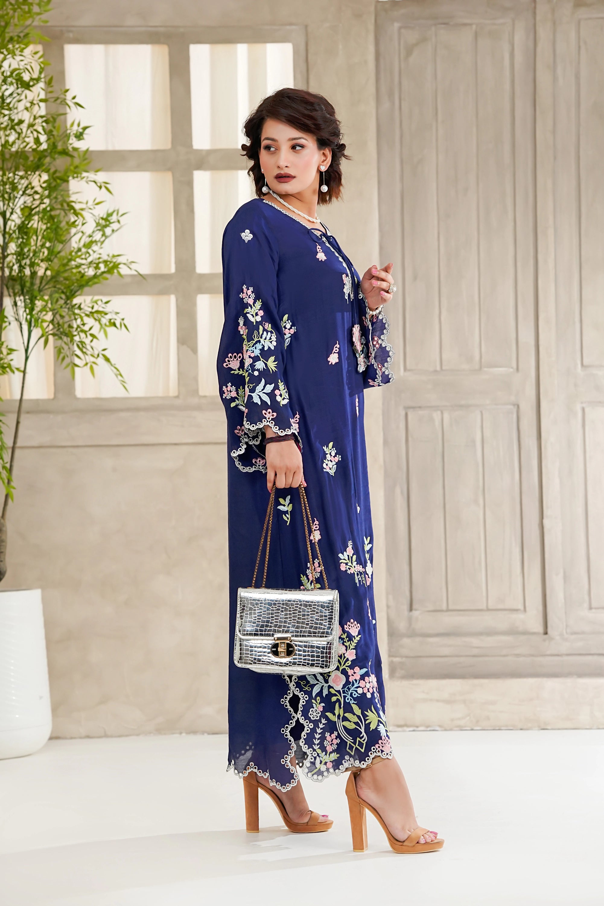Sapphire Dream Luxury Winter Pret Dress 2025