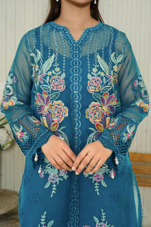 Sofie Organza – Modern Lace Pattern | Buraq