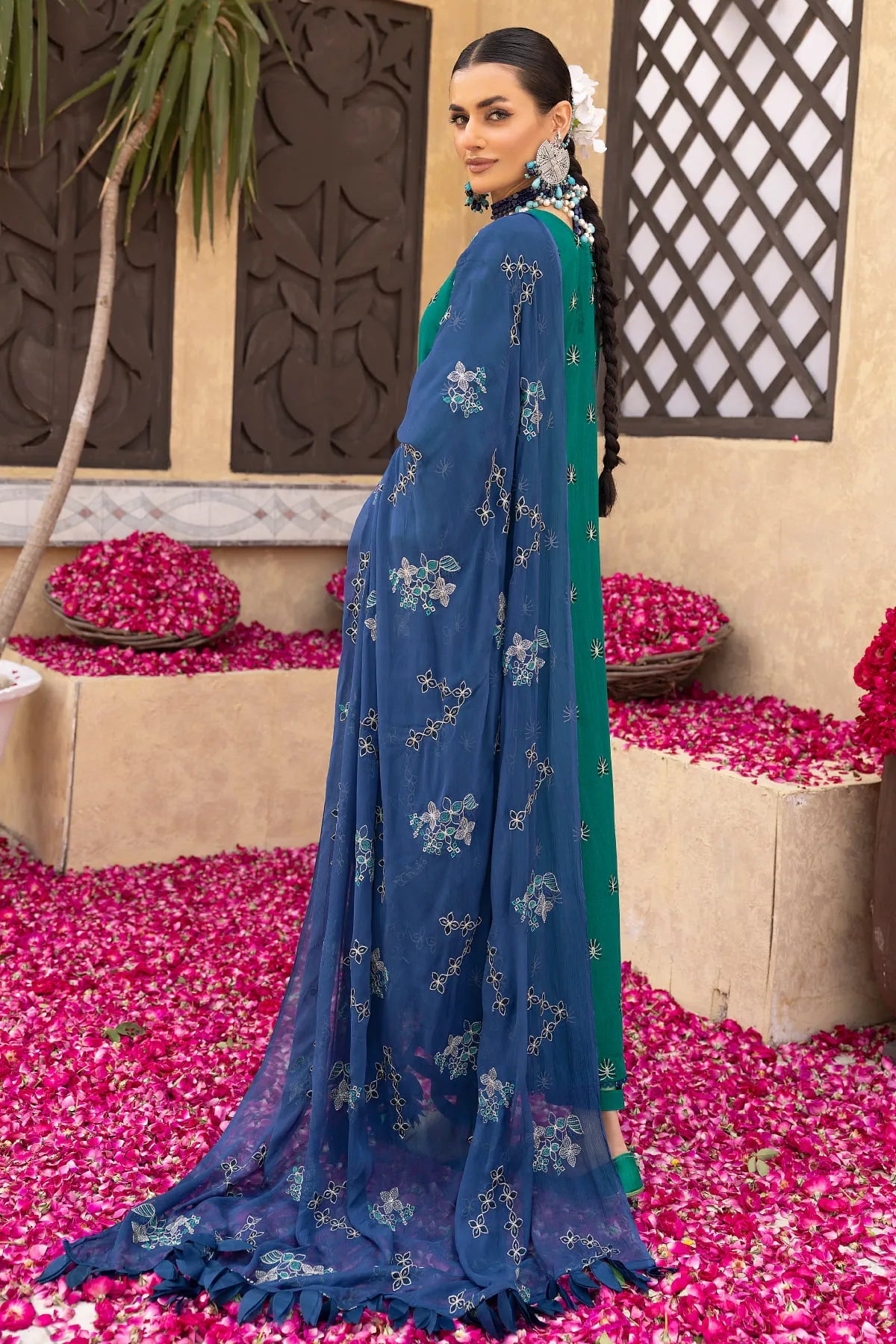 TA Embroidered Karandi Fabric for Winter 3 Pcs