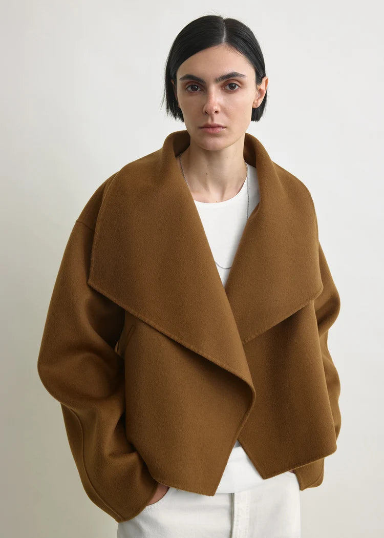 Cocoa Noir Wool Jacket
