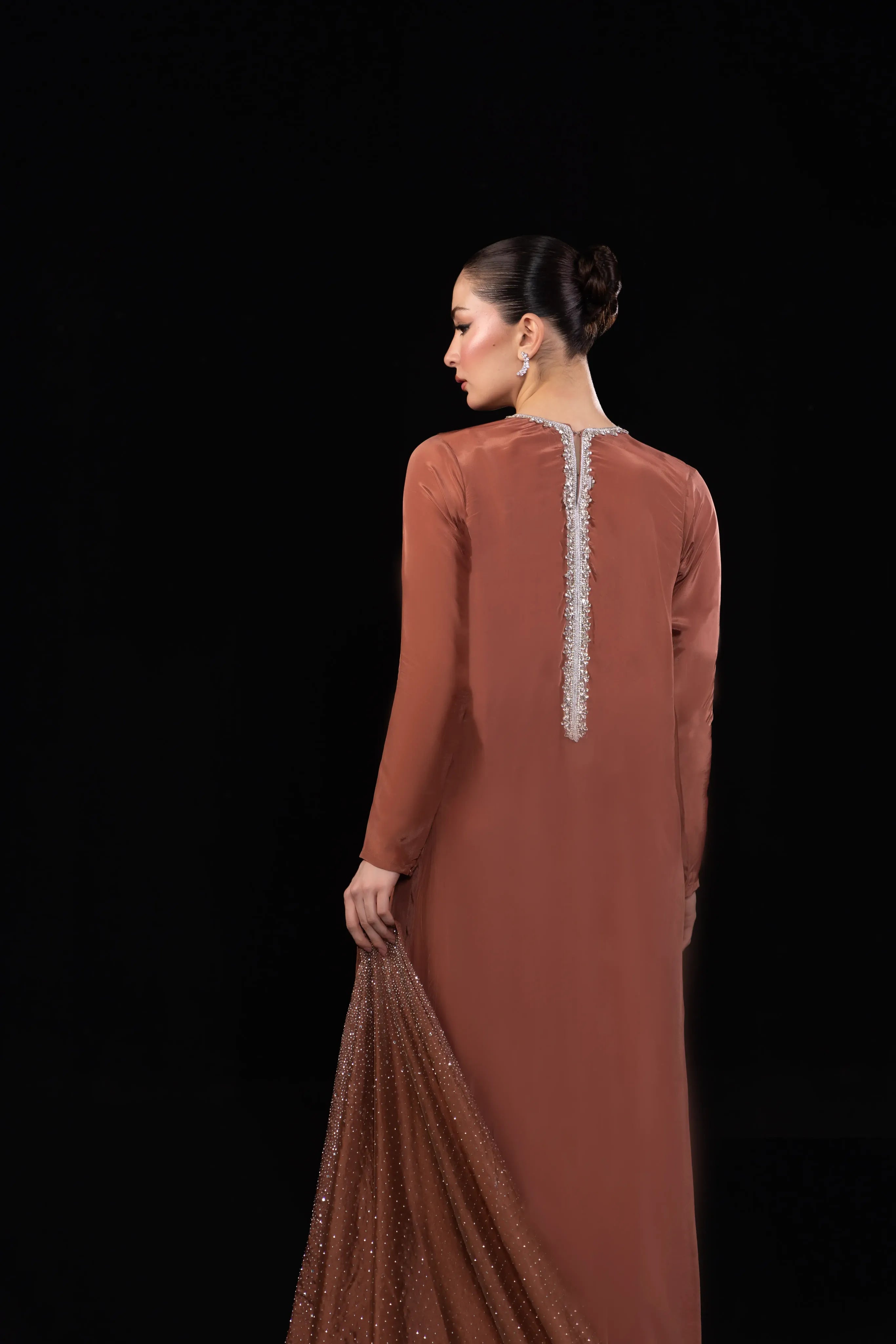 The Signature Silk Embroidered 3Pcs Timeless Couture