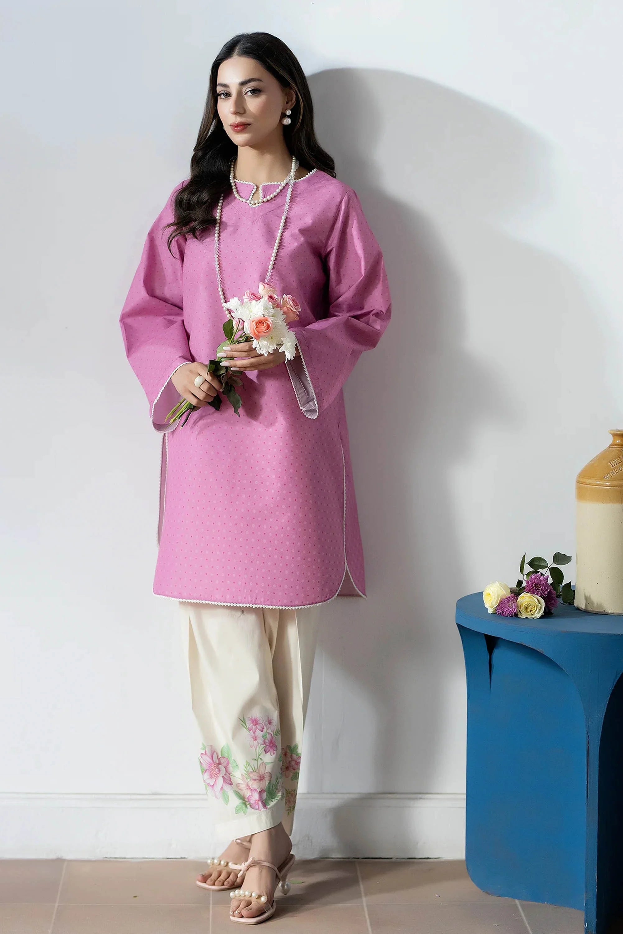 2 Pieces Printed Co-ord Set 7