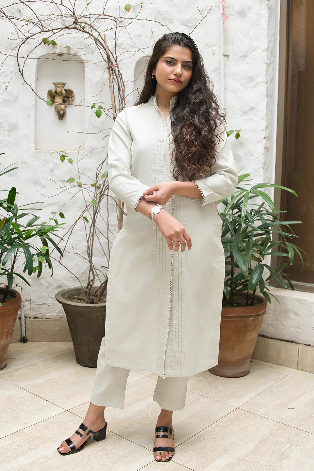 Smoke Gray - NV10D12 Lawn Pret 2 PCs