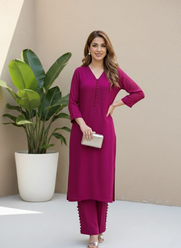 Berry Chic Co Ord Set
