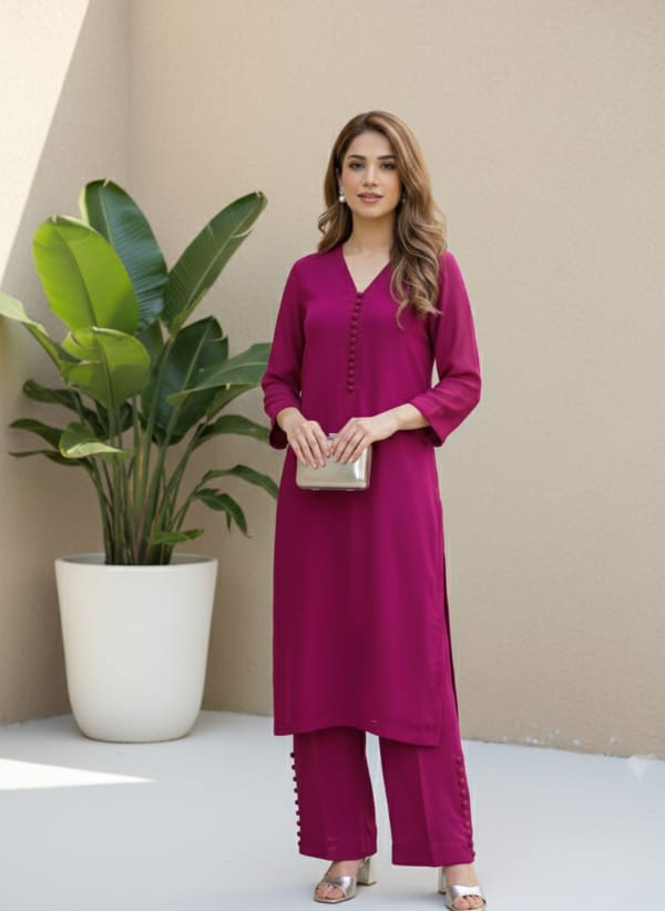 Berry Chic Co Ord Set