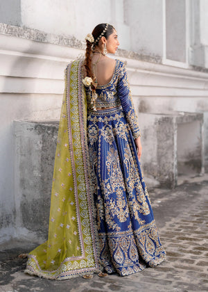Zaira Embroidered Organza Pret 4 PCs online lehenga in pakistan
