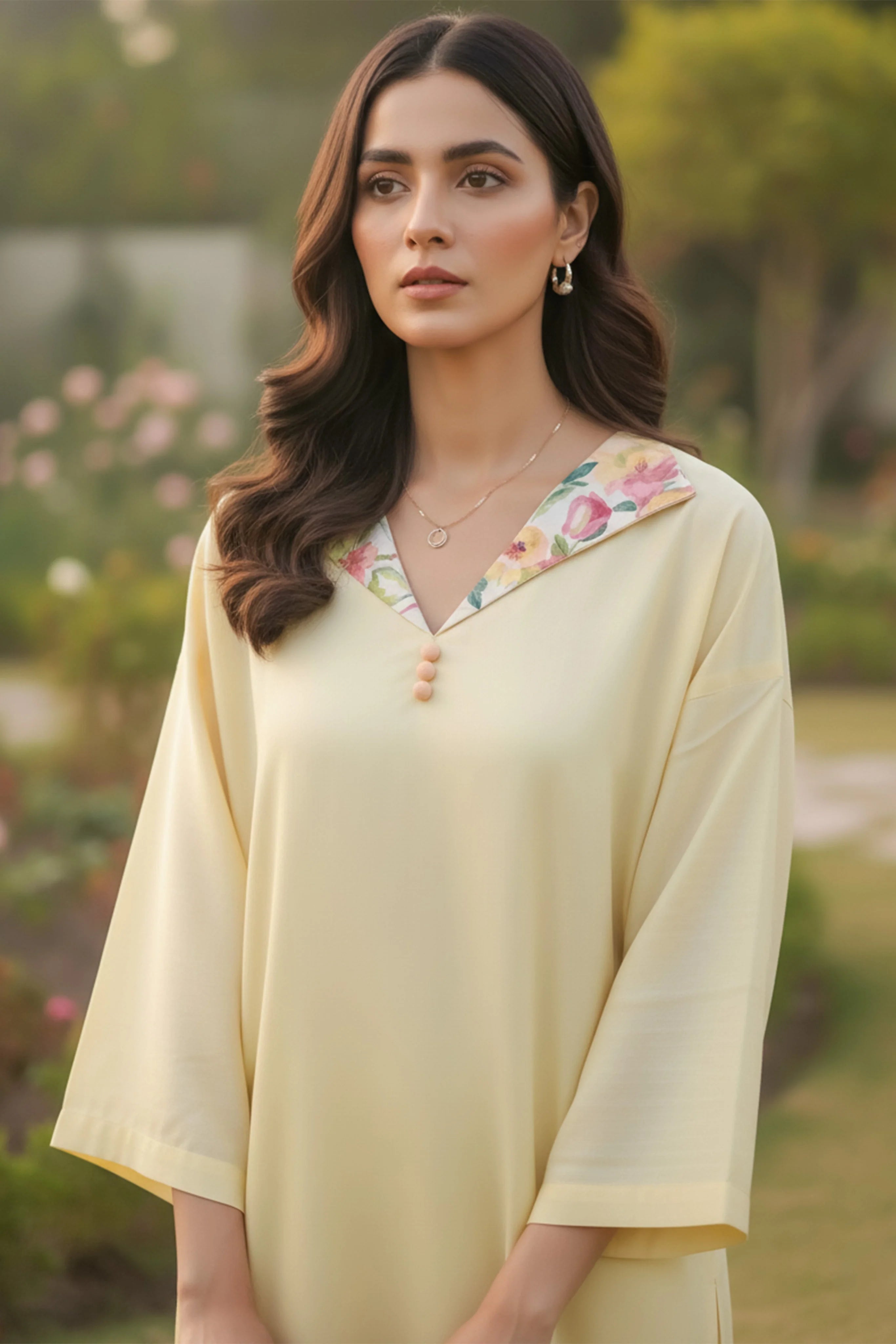 Soft Lemon Breezed Co Ord Set