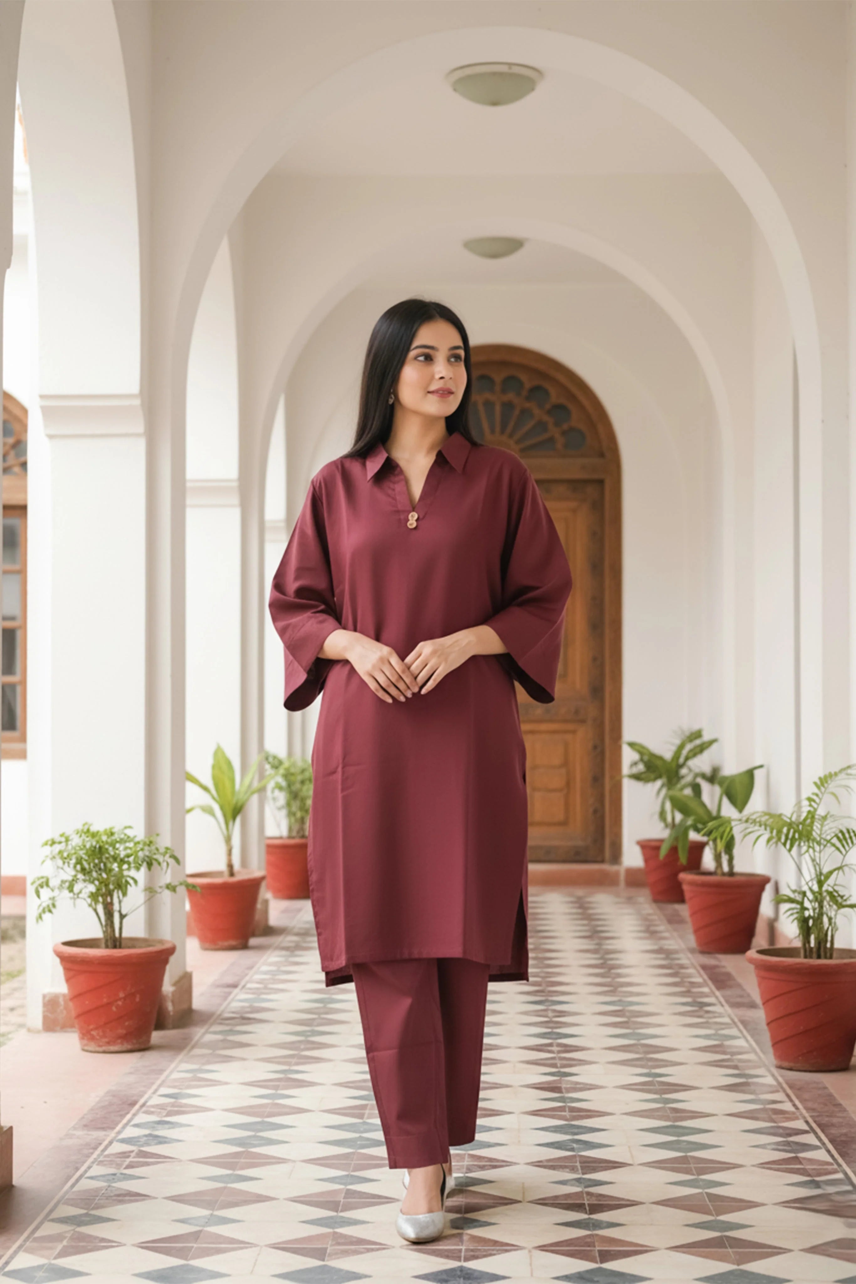 Garnet Calm Co Ord Set