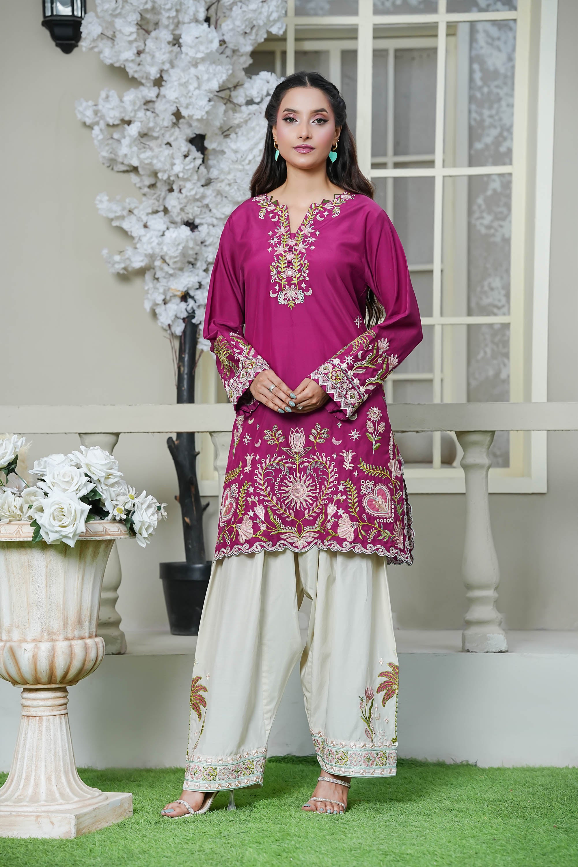 Mulberry Bloom Co-Ord Set