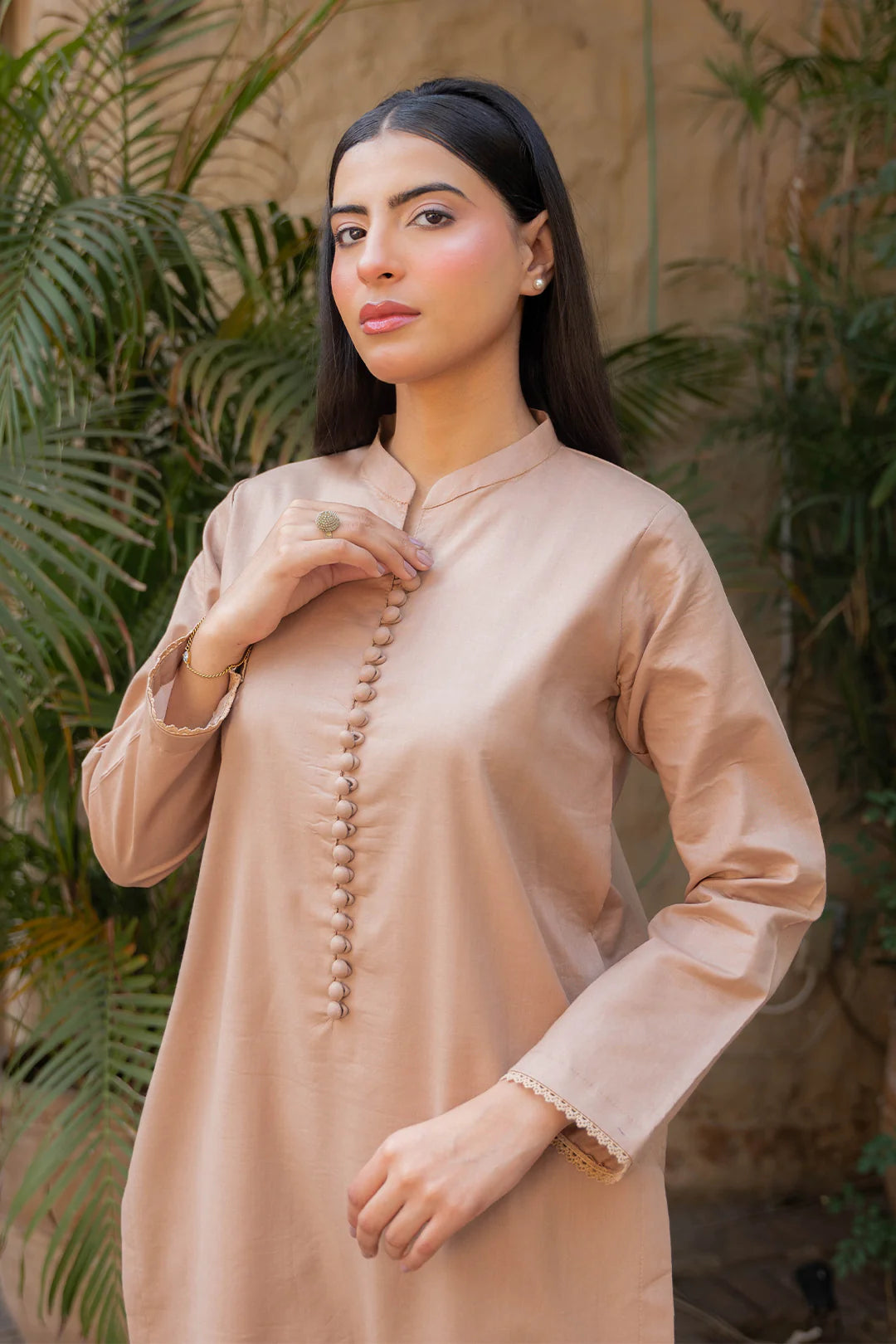 Beige - NV10D01 Lawn Pret 2 PCs