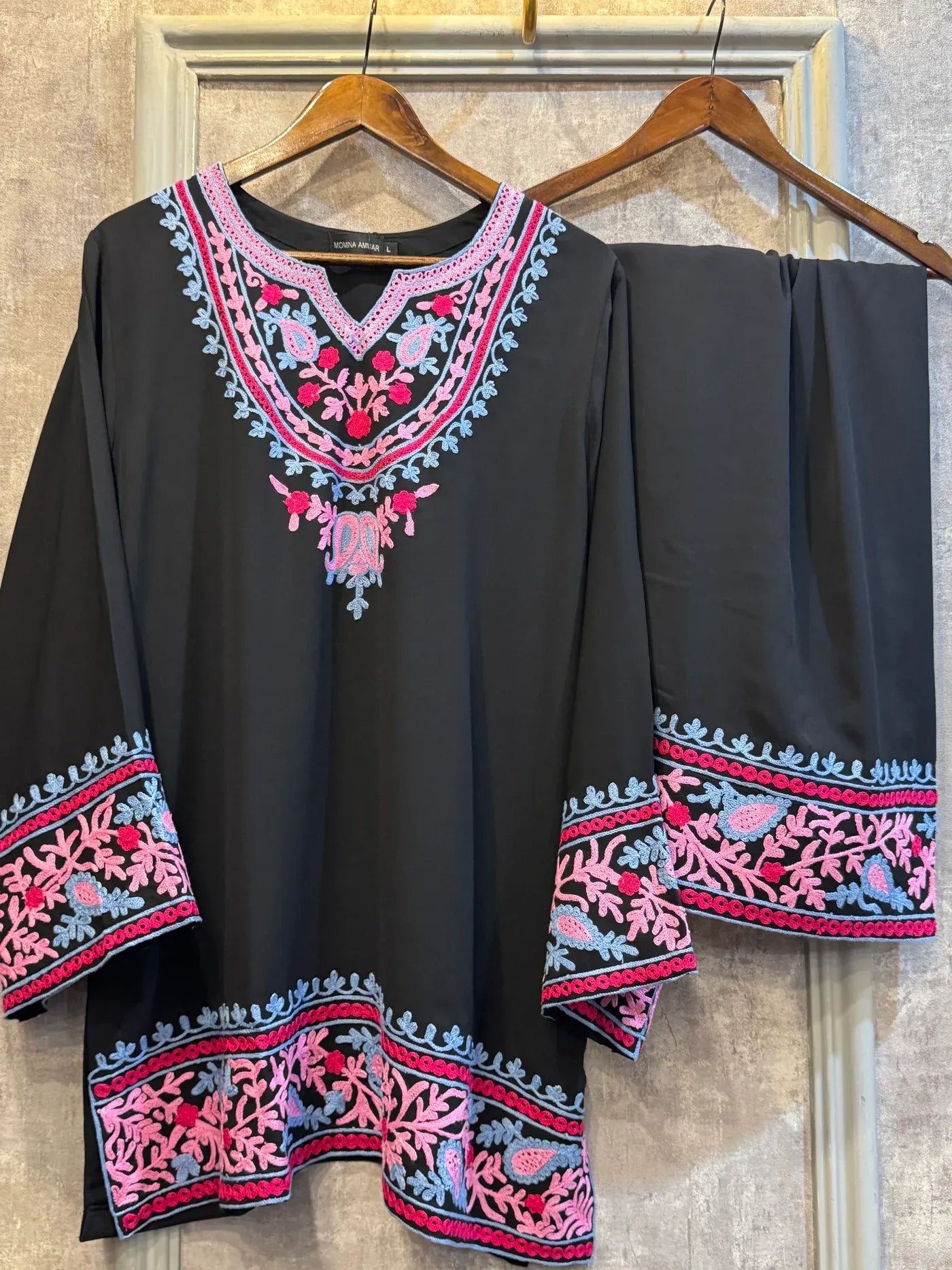 Classy Missy Multi Embroidered Georgette Pret 2Pcs