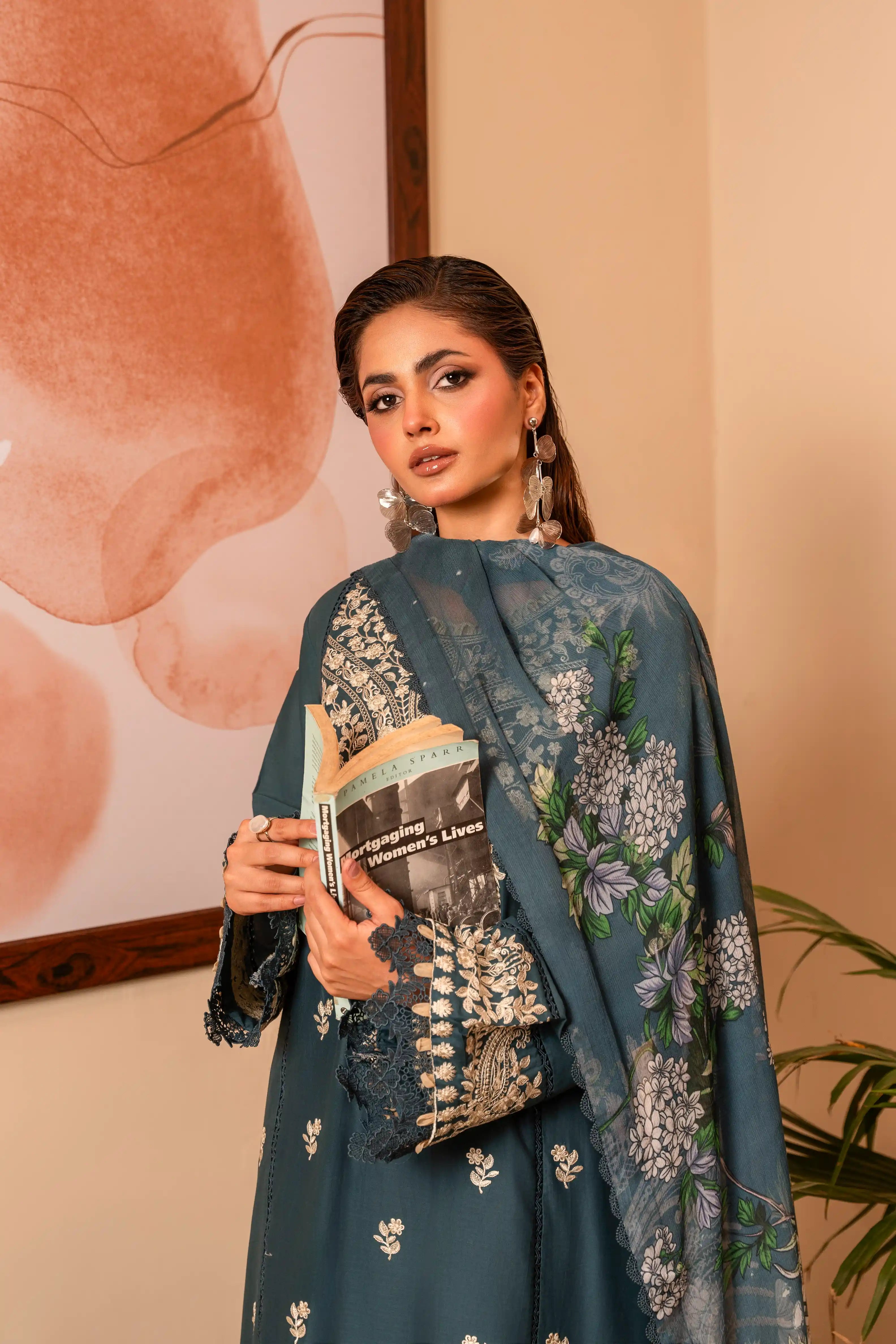 Parisa Embroidered Cotton 3Pcs