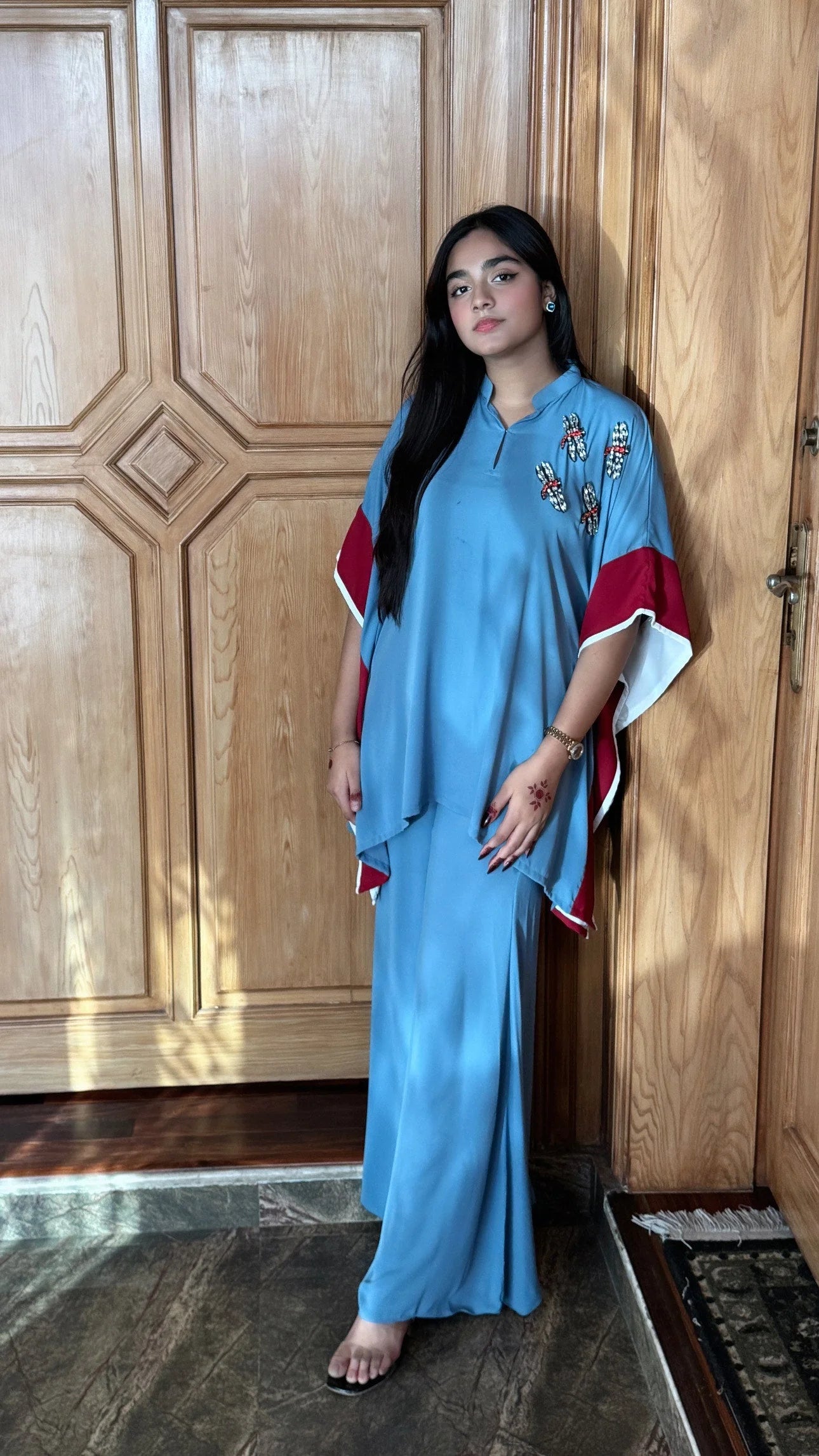 Ice Blue Co-Ord Set