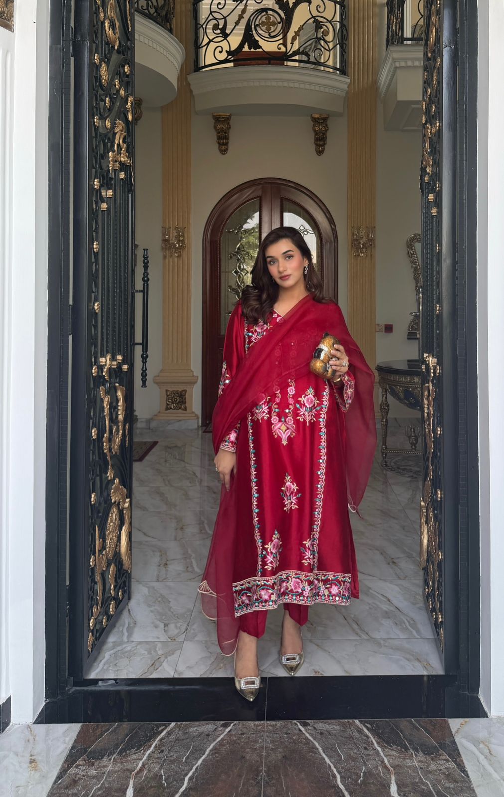 Red Petal 3-Piece Set