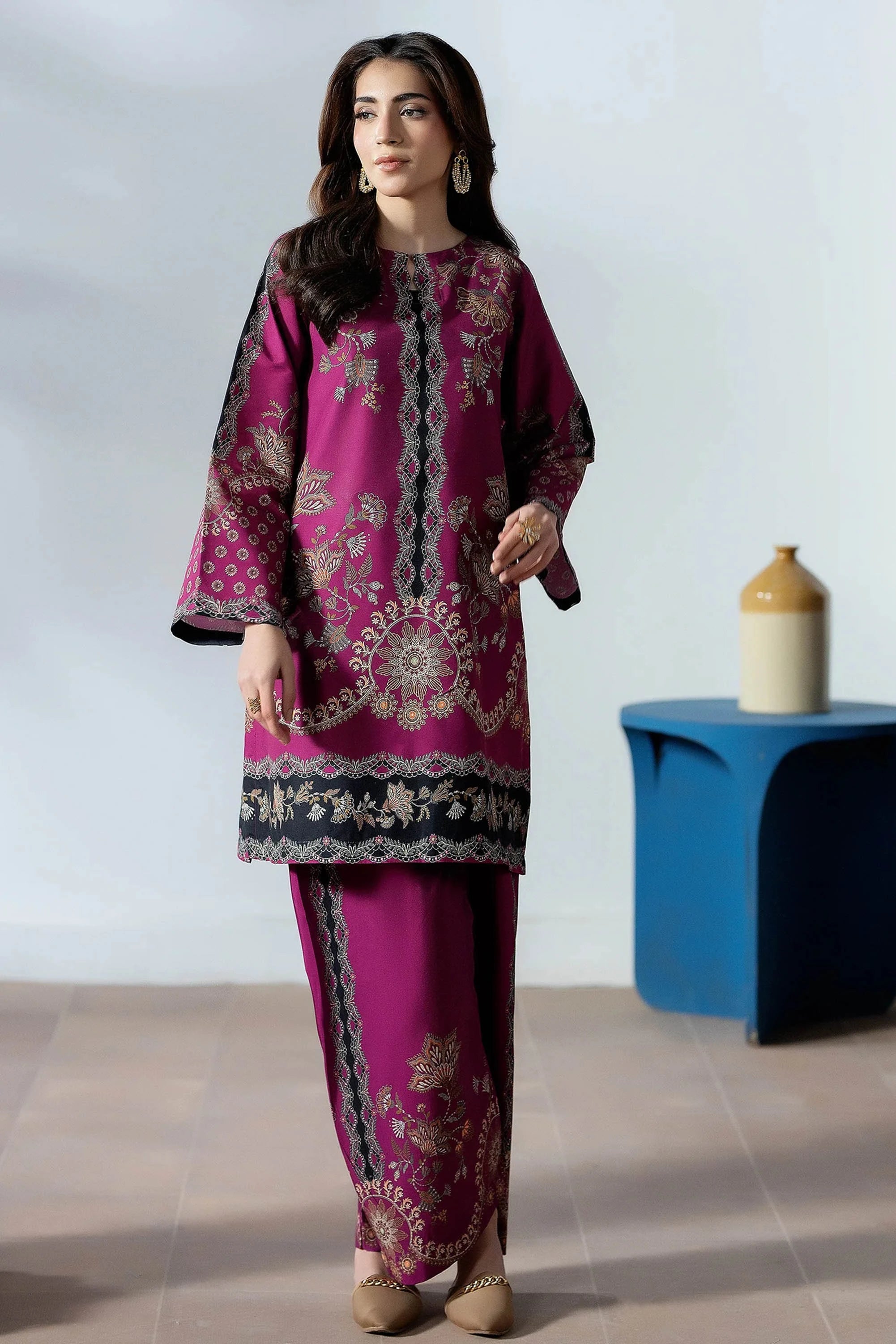 2 Pieces Printed Co-ord Set 6