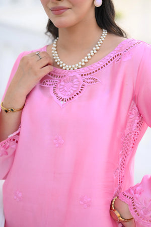 sf230 silk pret plain silk dress design 3pcs