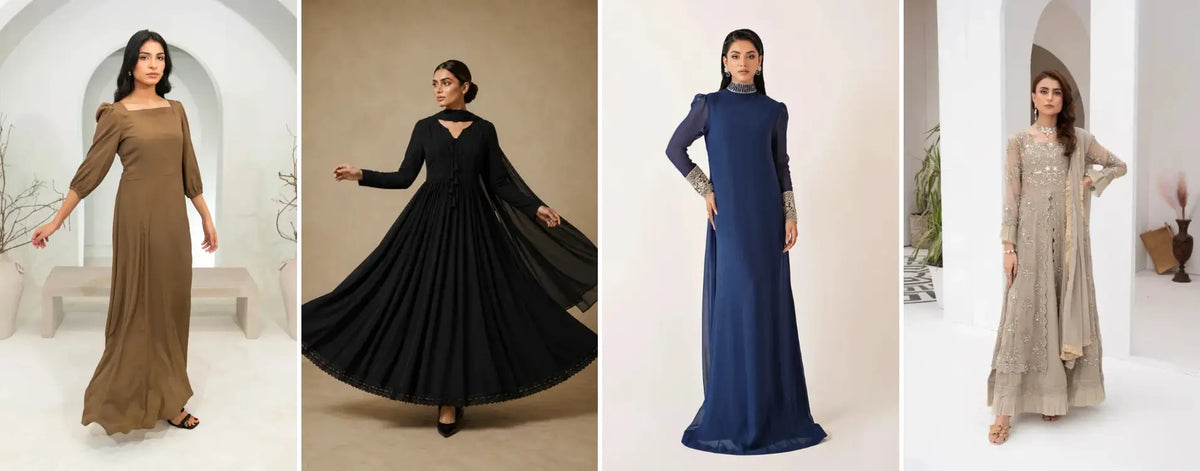 Shop Gown Design for Girls at Buraq Store: 20 Trending Styles