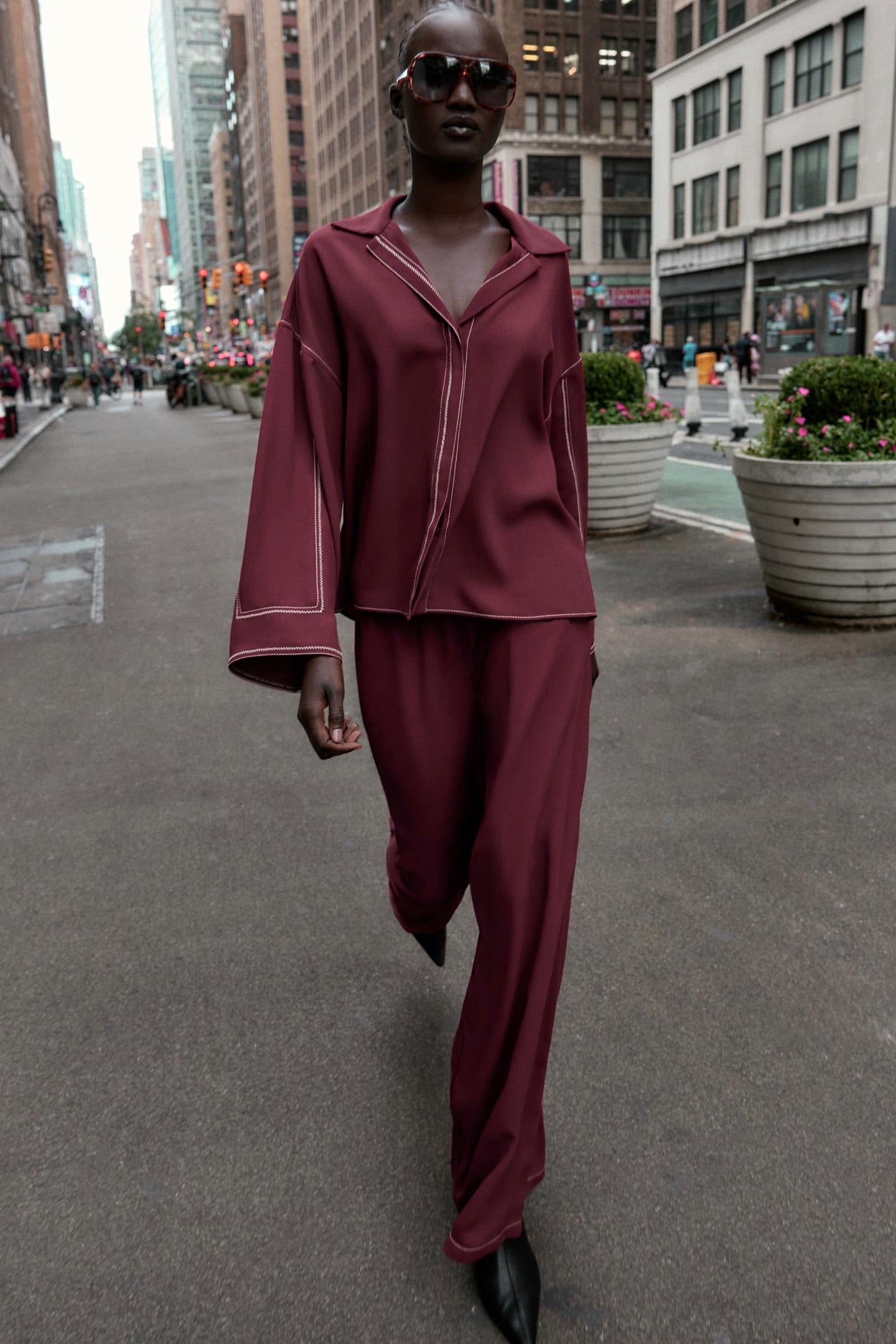 Rust Horizon Co Ord Set