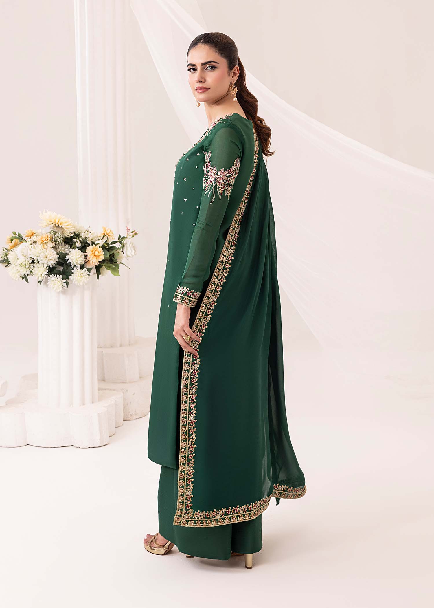 Emerald Silk Pret 3 PCs