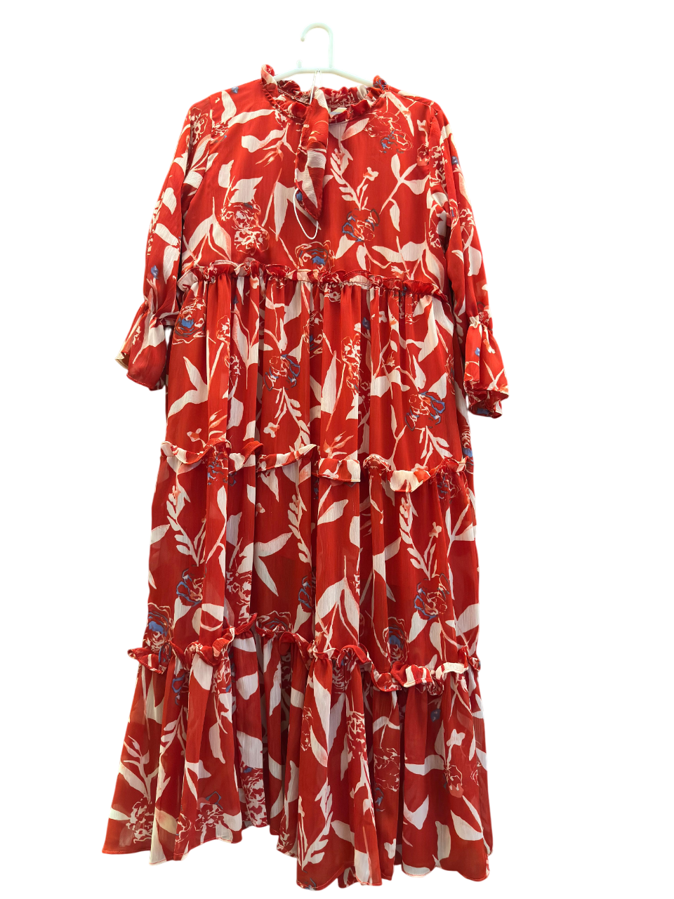 Chiffon Printed Long Frock Pret 1 PCs