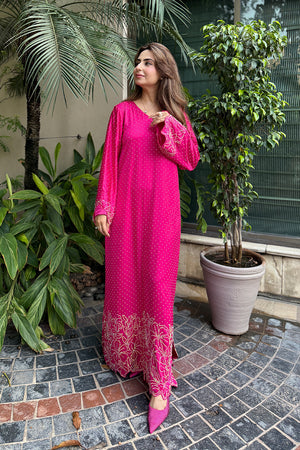 Modern kaftan 2 piece set Pakistan women kaftan Pakistan by BuraqStore