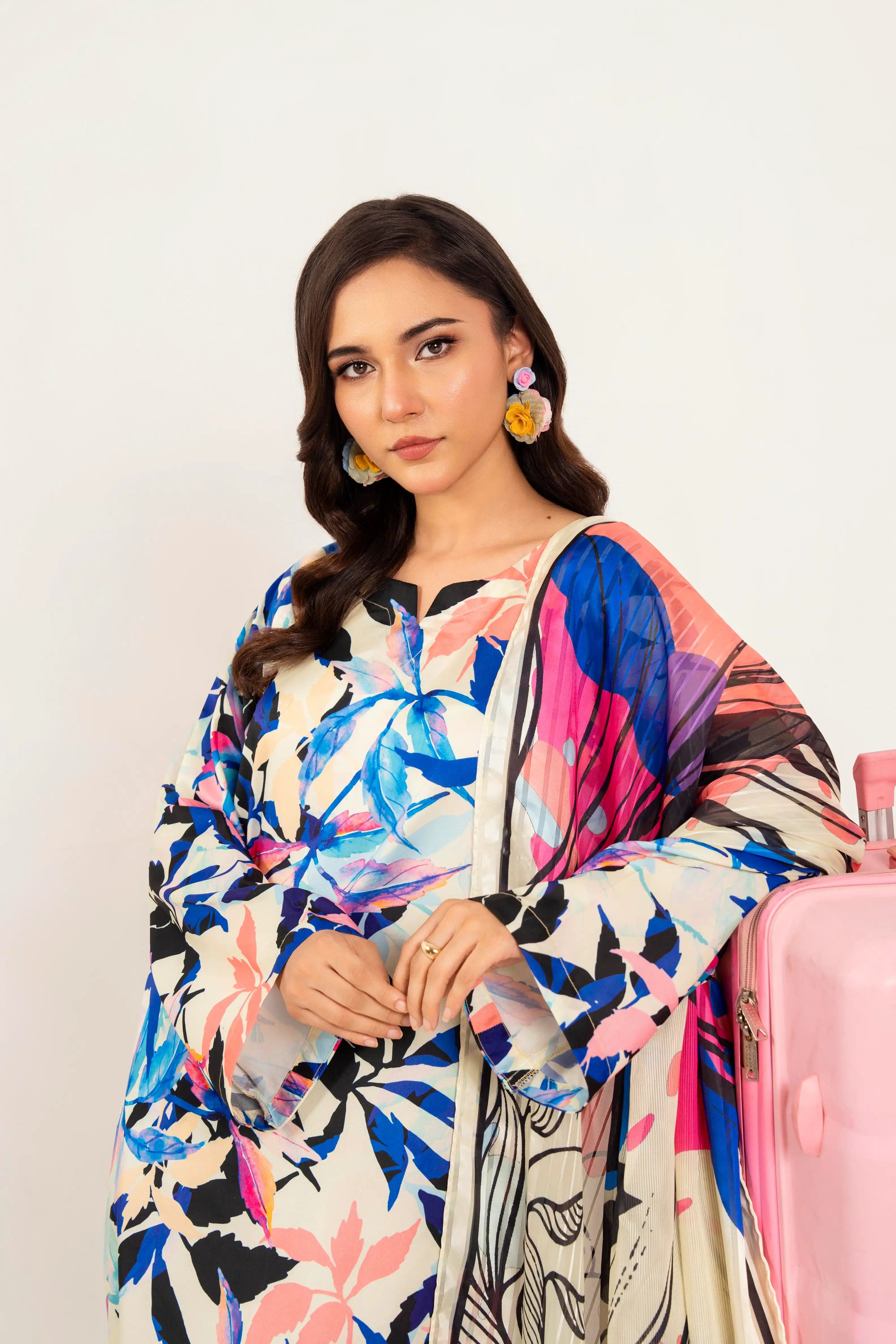 Dunaira Silk Pret 3Pcs