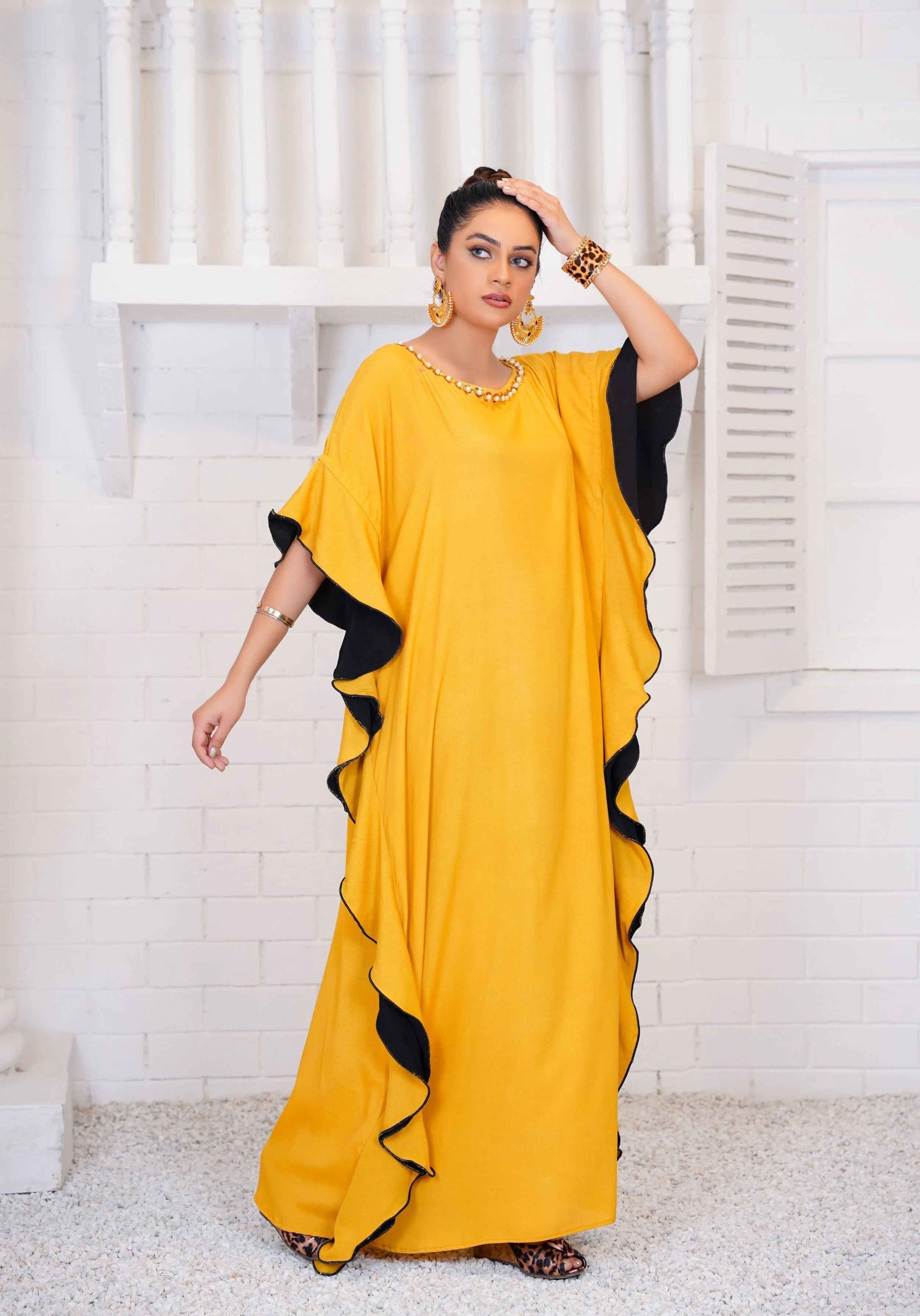 Khushnuma Georgette Kaftan 1 PC