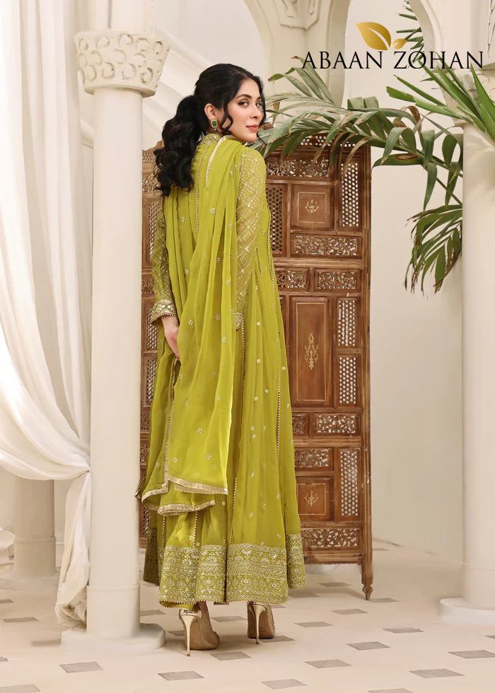 KASHISH DHANI CHIFFON PRET 3 PCs