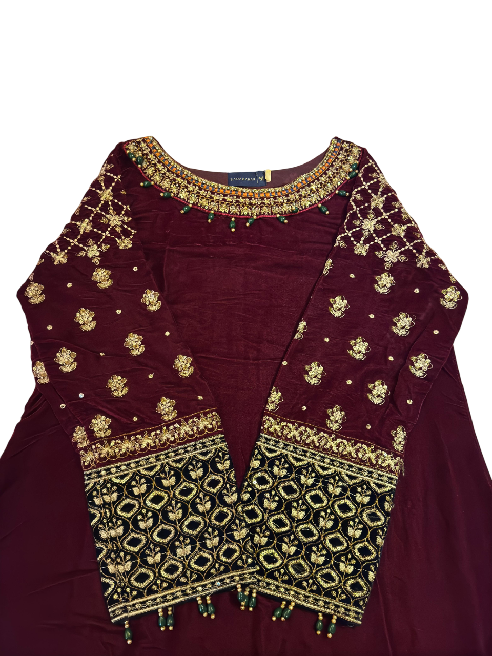 Opulent Velvet Embroidery Pret 1 PCs