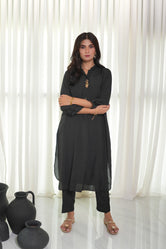 Inky co ord Lawn Pret 2Pcs