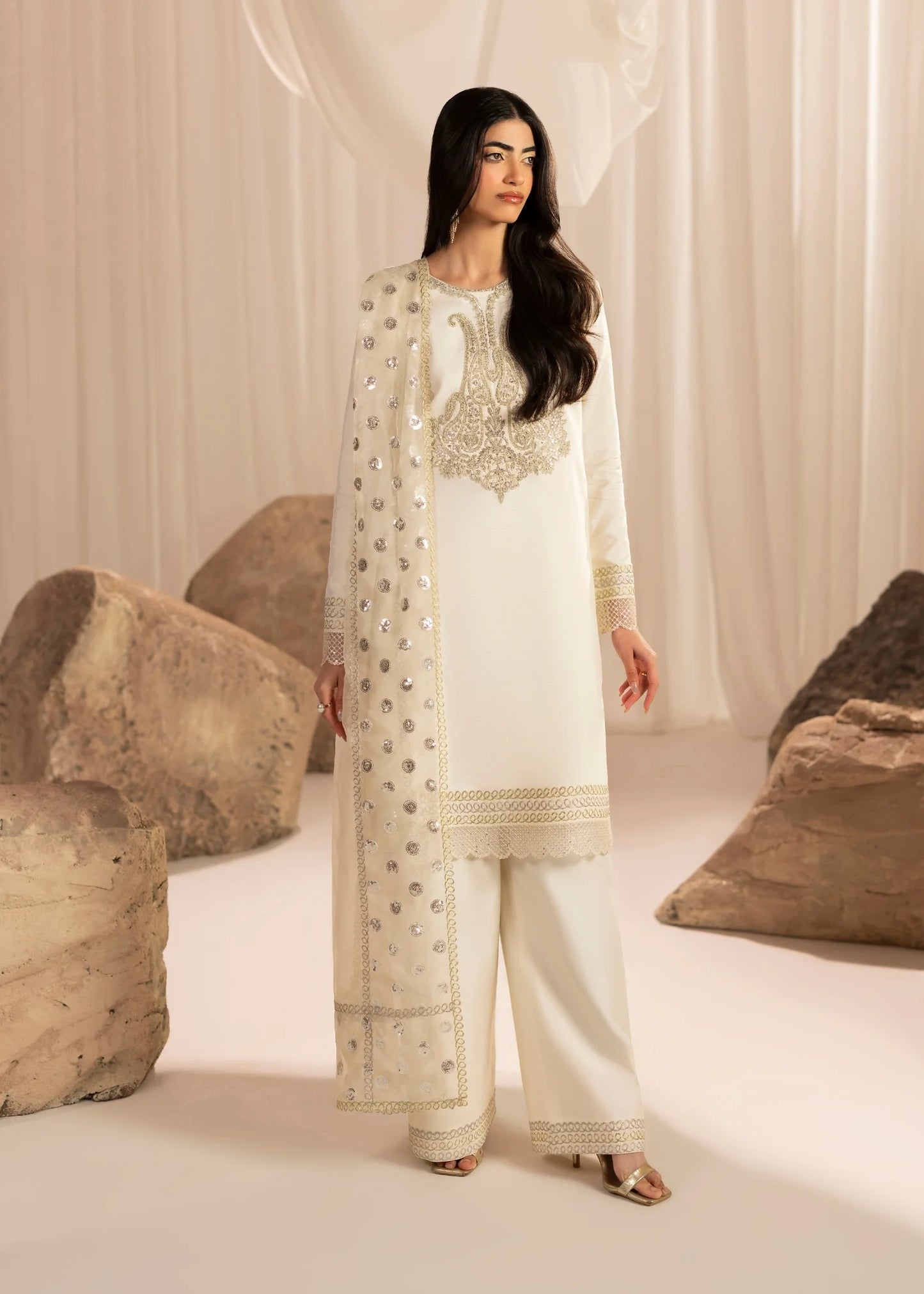 Vanilla Patel  Pure Korean Silk 3-Piece Pret