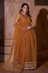 Ay1803-Marigold 3Pc Net Pret