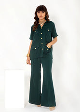 Western dresses women Pakistan Turquoise Sands 2PCs by Buraq Store featuring soothing turquoise shades and elegant western styling.
