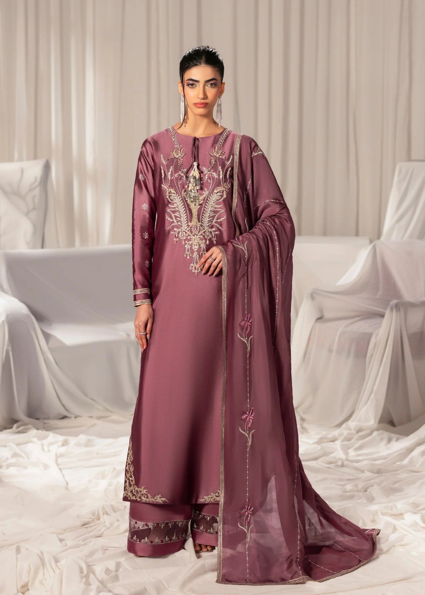 Peony Sheesha Silk 3-Piece Pret