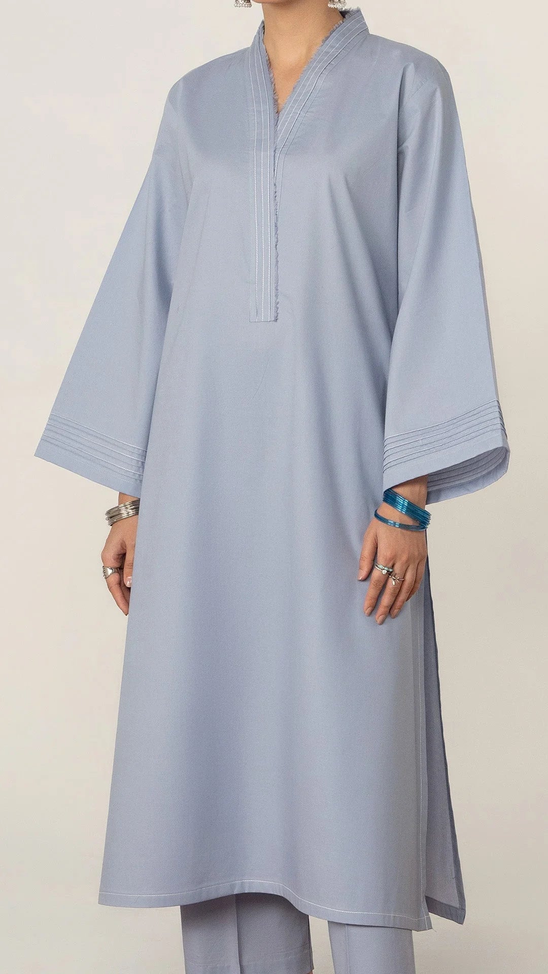 Ice Blue – NV02D02 Lawn Pret 2 PCs