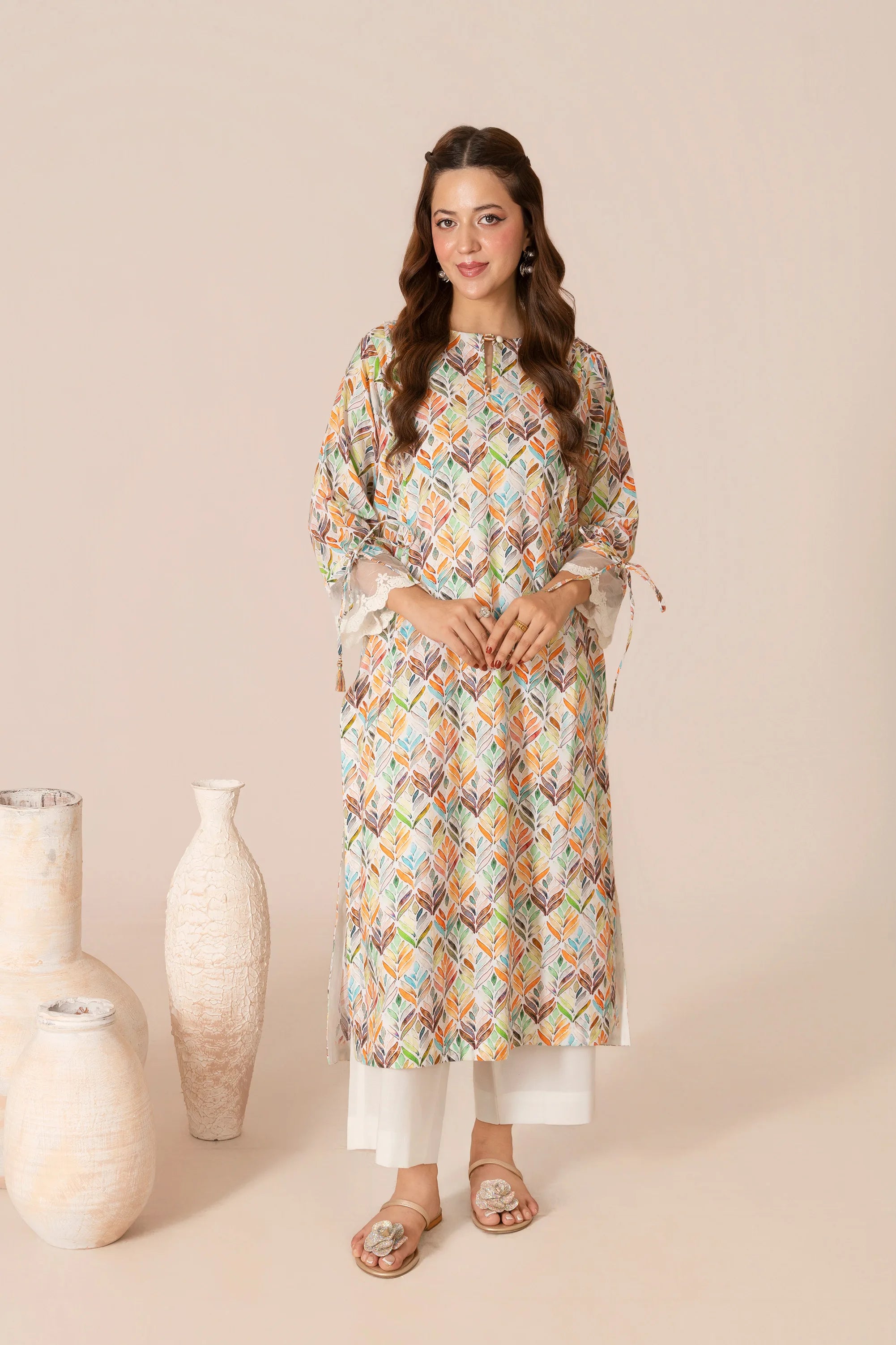 Safwa Lawn Pret 2Pcs