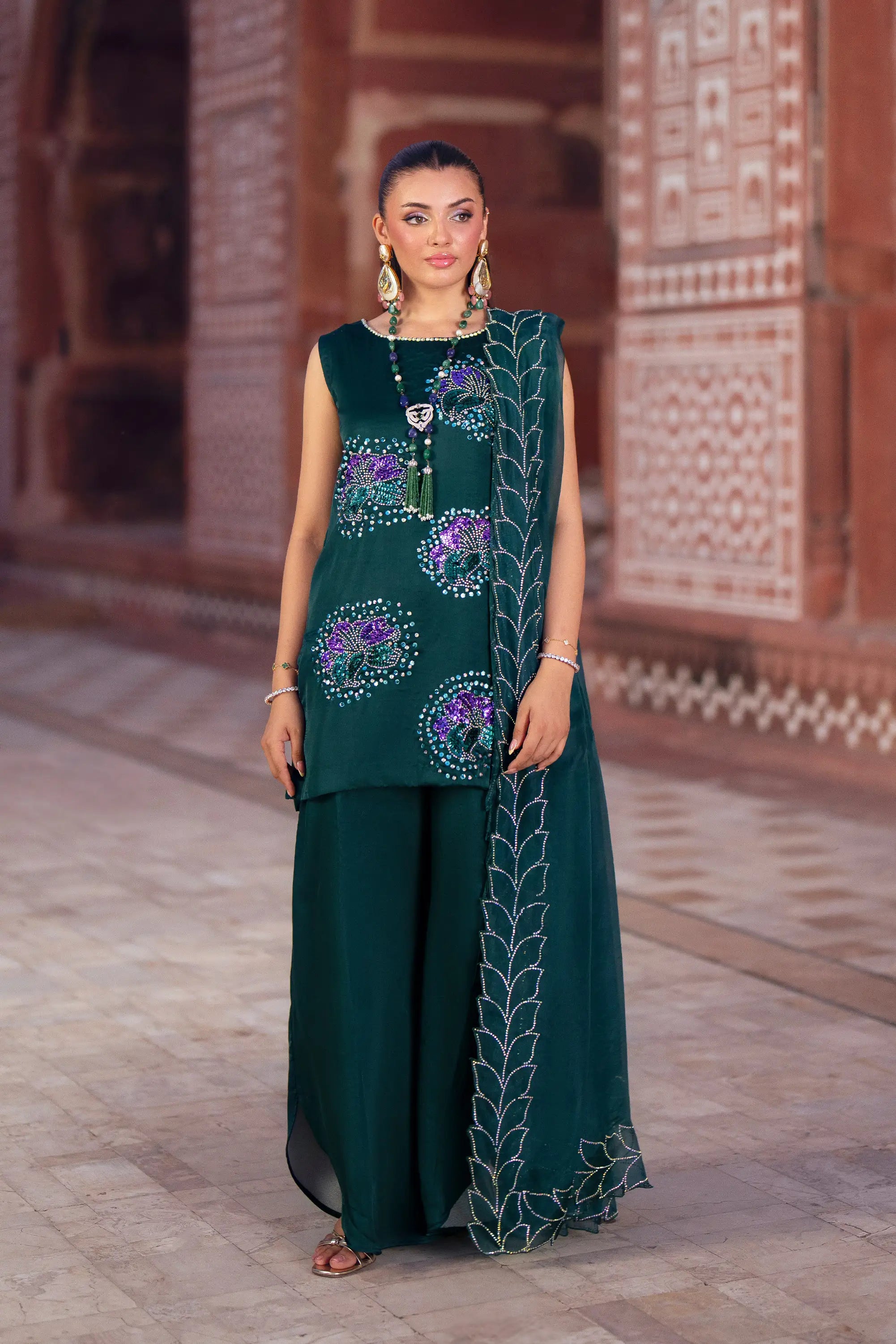 SF-267 Embroidered Silk 3Pcs