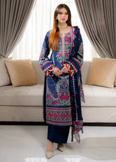 Niva - Embroidered Lawn 3-Piece Set