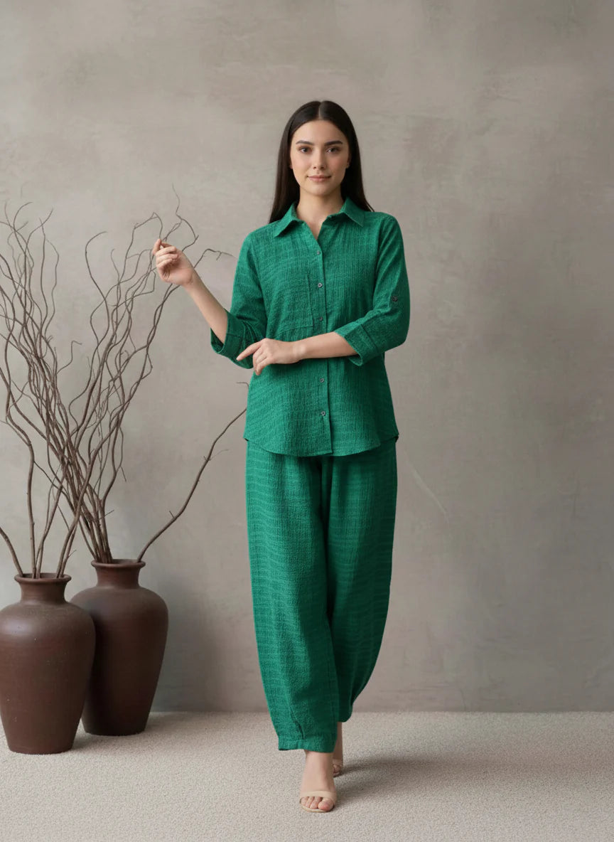 EV05D03-Mint Breeze Co Ord Set