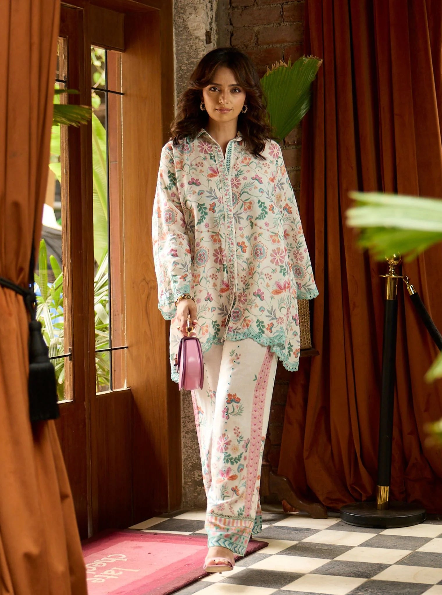 Aurora Lawn Silk Pret 2  PCs
