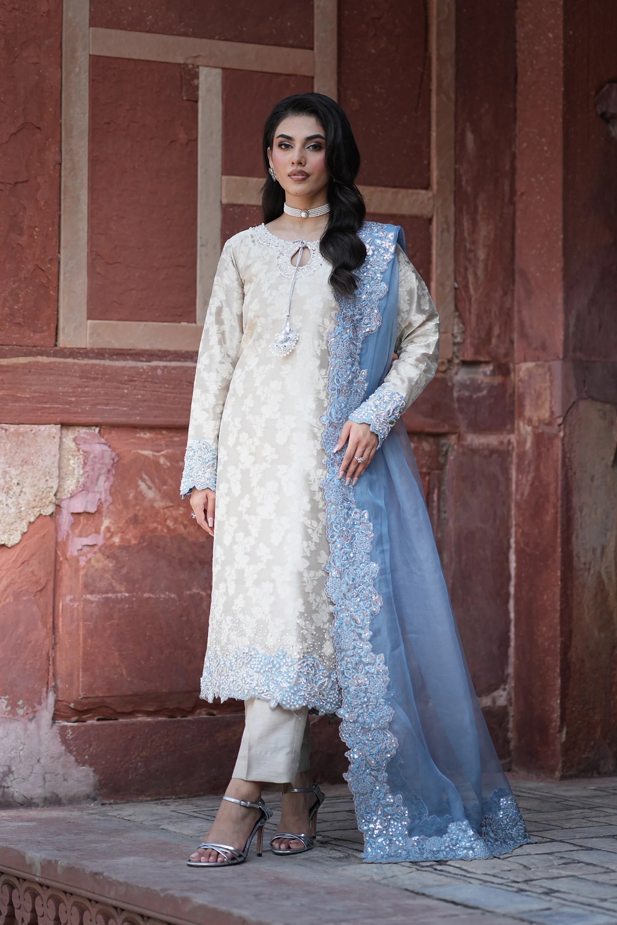 SF-262 Embossed Silk 3Pcs