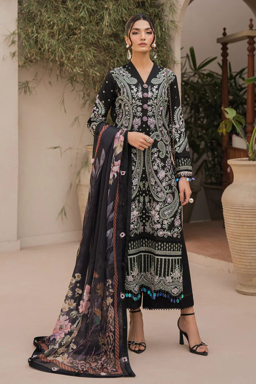 CELESTIAL UNSTITCHED EMBROIDERED LAWN 3 PCs